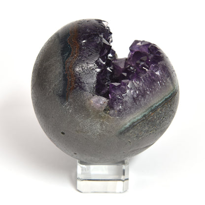 笑口アメジスト 置物 68x66x62mm #SH004 - premium stone gallery