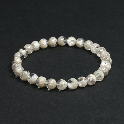 [限定販売] ホワイトガーデンクォーツ ブレスレット 6.5-7mm #SH017
