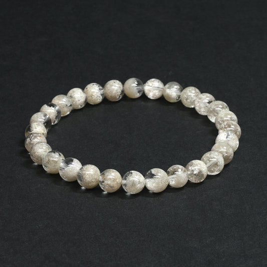 [限定販売] ホワイトガーデンクォーツ ブレスレット 6.5-7mm #SH017