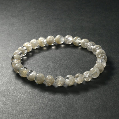 [限定販売] ホワイトガーデンクォーツ ブレスレット 6.5-7mm #SH017