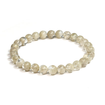 [限定販売] ホワイトガーデンクォーツ ブレスレット 6.5-7mm #SH017