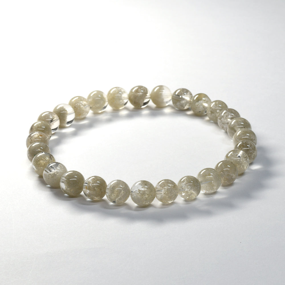 [限定販売] ホワイトガーデンクォーツ ブレスレット 6.5-7mm #SH017