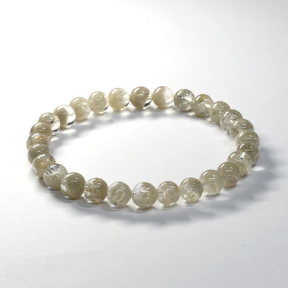 [限定販売] ホワイトガーデンクォーツ ブレスレット 6.5-7mm #SH017