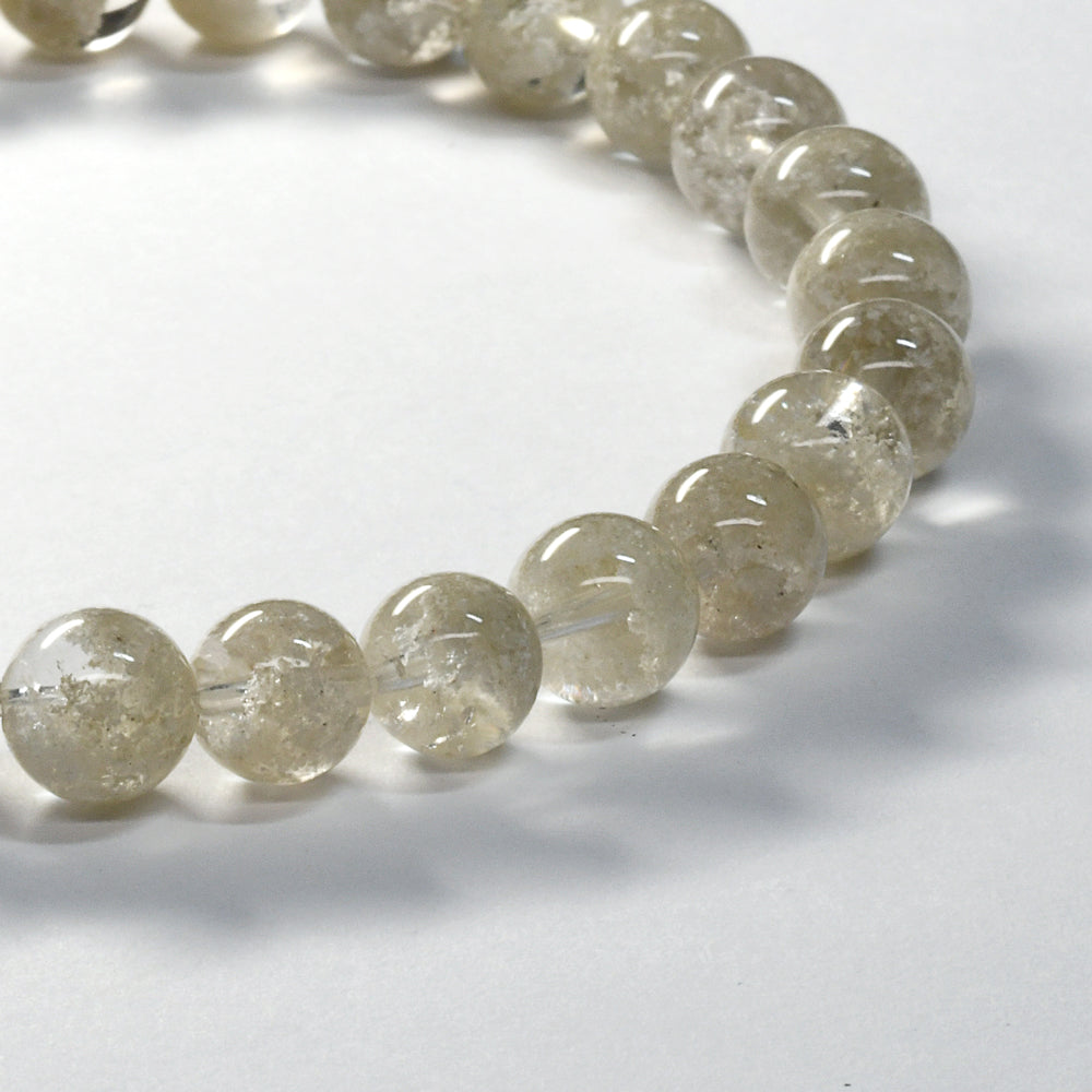 [限定販売] ホワイトガーデンクォーツ ブレスレット 6.5-7mm #SH017