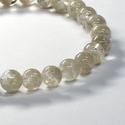 [限定販売] ホワイトガーデンクォーツ ブレスレット 6.5-7mm #SH017
