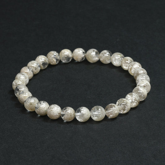 [限定販売] ホワイトガーデンクォーツ ブレスレット 6.5-7mm #SH018