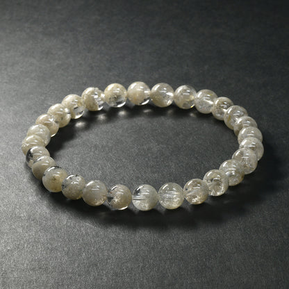 [限定販売] ホワイトガーデンクォーツ ブレスレット 6.5-7mm #SH018