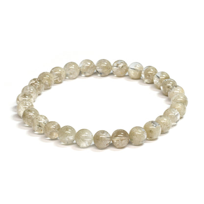 [限定販売] ホワイトガーデンクォーツ ブレスレット 6.5-7mm #SH018