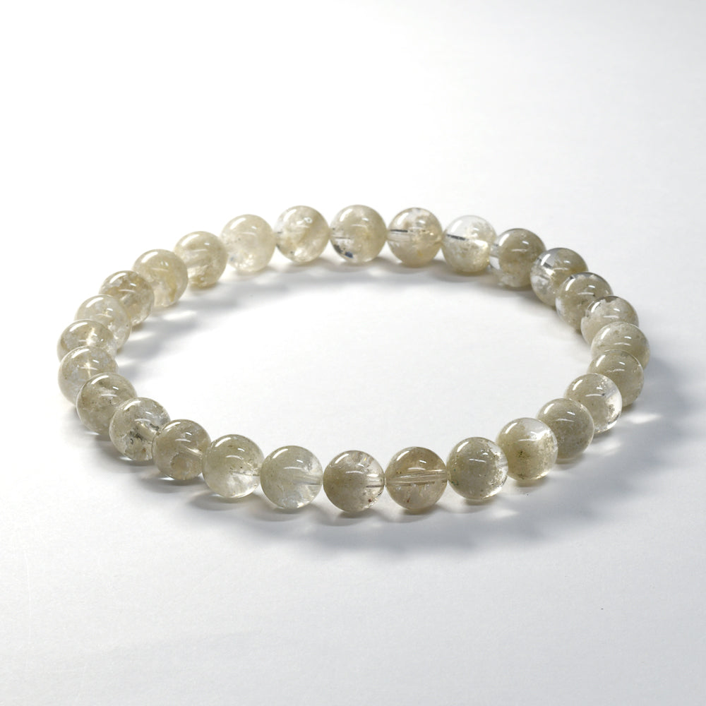 [限定販売] ホワイトガーデンクォーツ ブレスレット 6.5-7mm #SH018
