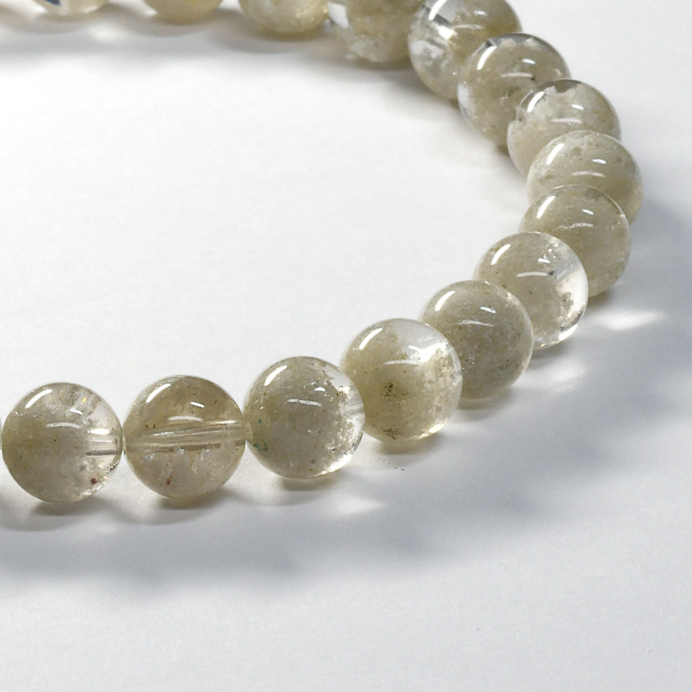 [限定販売] ホワイトガーデンクォーツ ブレスレット 6.5-7mm #SH018