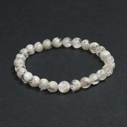 [限定販売] ホワイトガーデンクォーツ ブレスレット 6.5-7mm #SH019