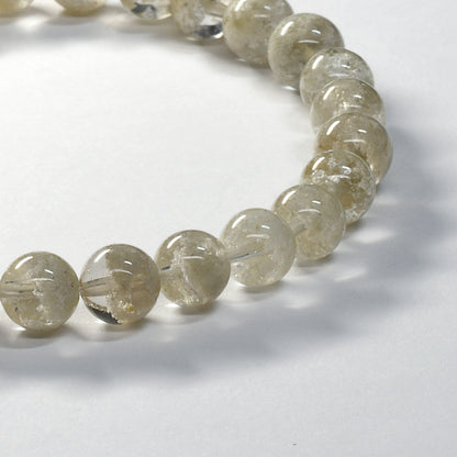 [限定販売] ホワイトガーデンクォーツ ブレスレット 6.5-7mm #SH019