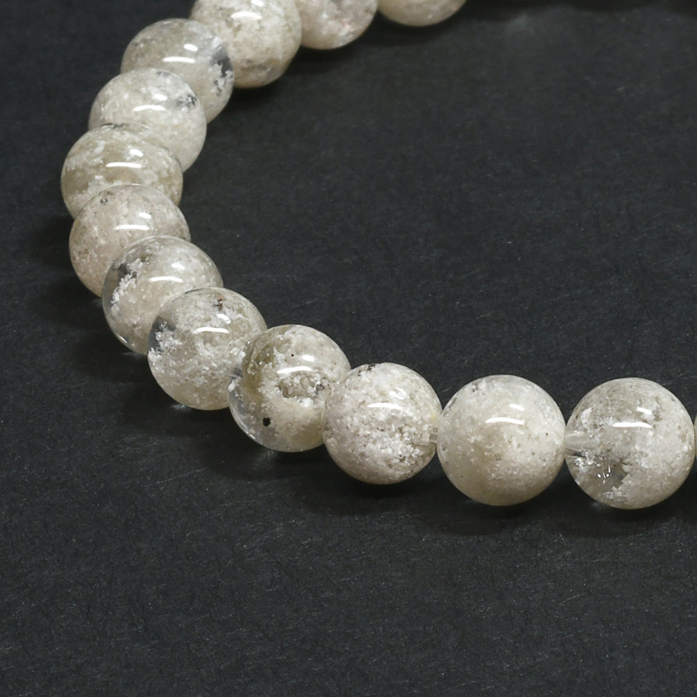 [限定販売] ホワイトガーデンクォーツ ブレスレット 6.5-7mm #SH020