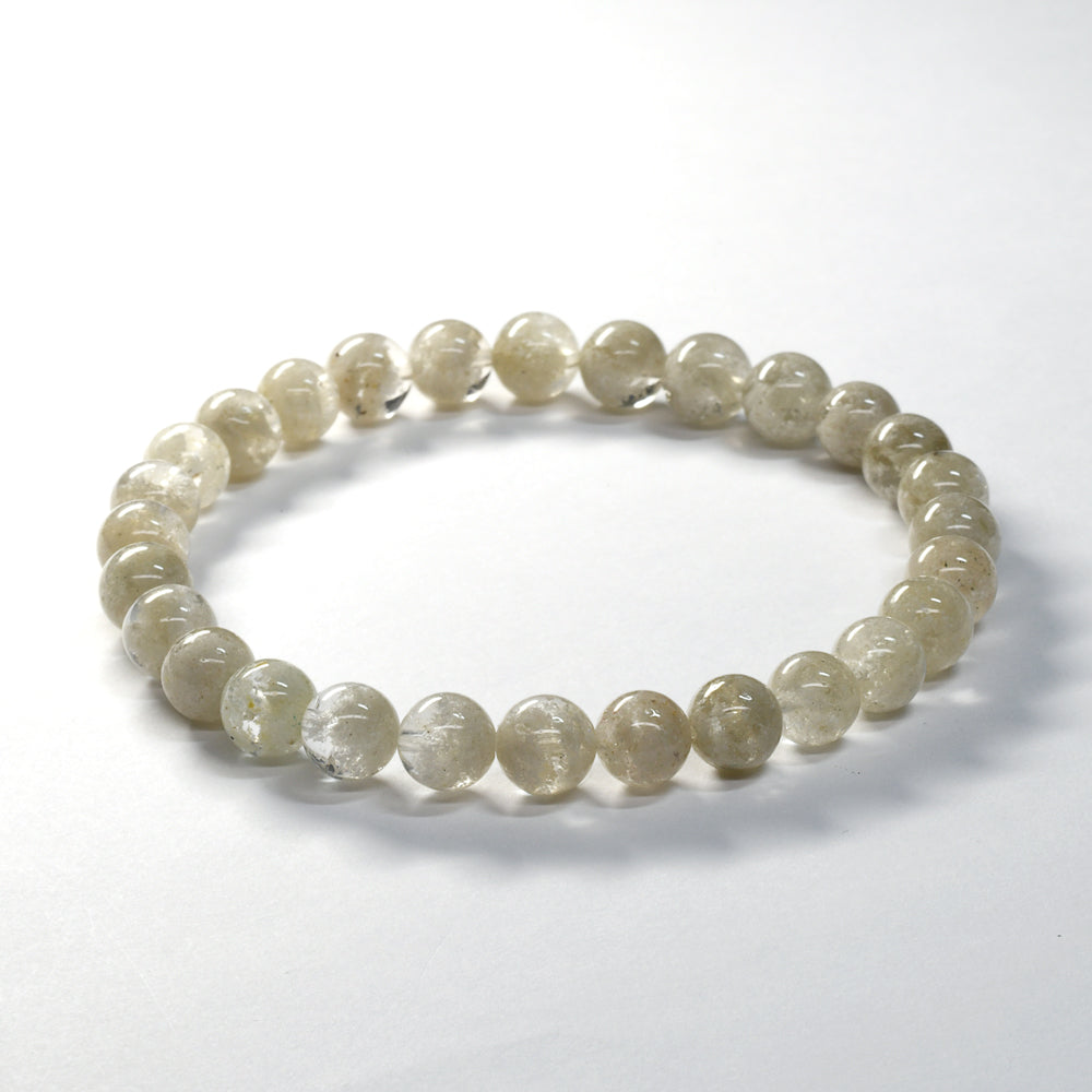[限定販売] ホワイトガーデンクォーツ ブレスレット 6.5-7mm #SH020