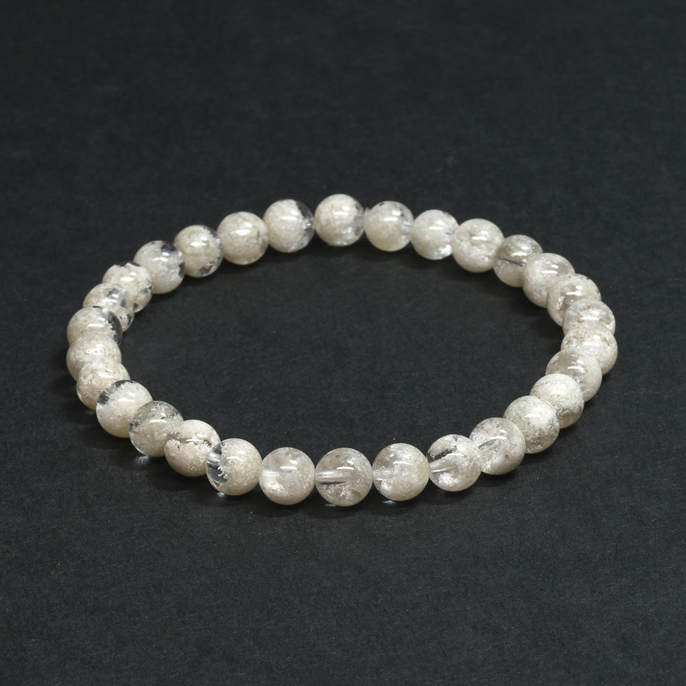 [限定販売] ホワイトガーデンクォーツ ブレスレット 6-6.5mm #SH021