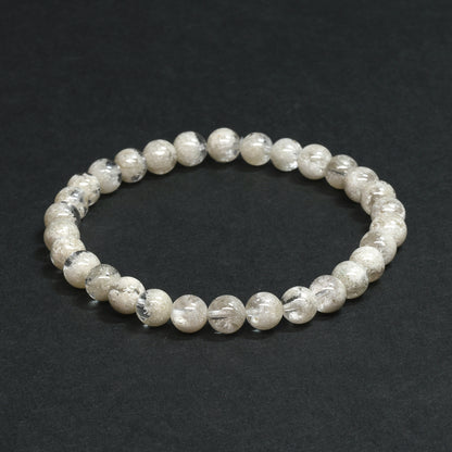 [限定販売] ホワイトガーデンクォーツ ブレスレット 6-6.5mm #SH021