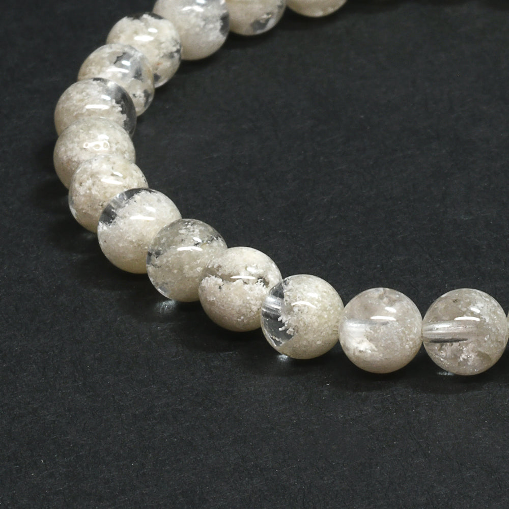 [限定販売] ホワイトガーデンクォーツ ブレスレット 6-6.5mm #SH021