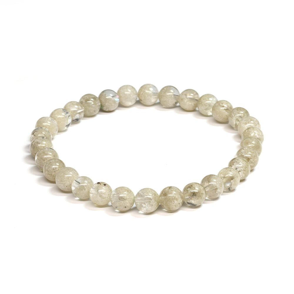 [限定販売] ホワイトガーデンクォーツ ブレスレット 6-6.5mm #SH021