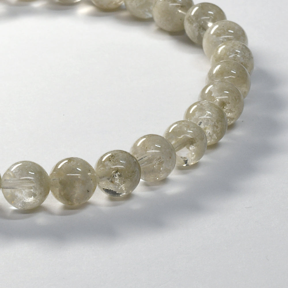 [限定販売] ホワイトガーデンクォーツ ブレスレット 6-6.5mm #SH021