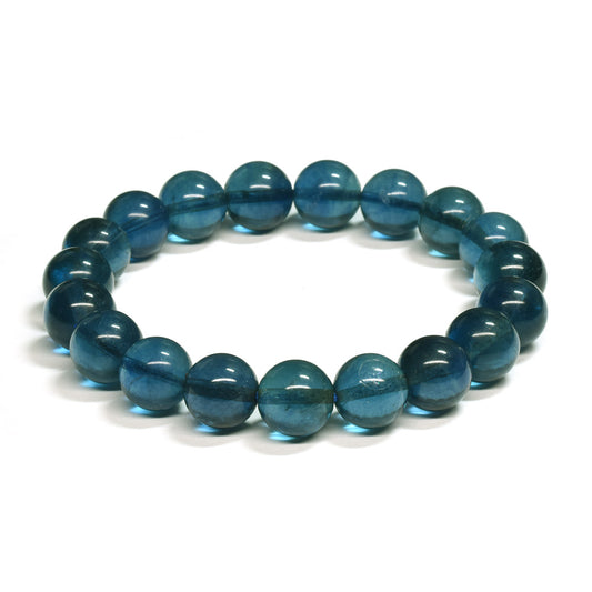 ブルーグリーンフローライト ブレスレット 10-10.5mm #SH087