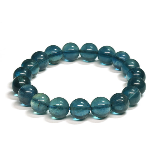 ブルーグリーンフローライト ブレスレット 10-10.5mm #SH088
