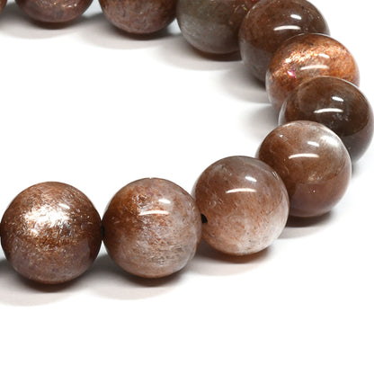 [限定販売] シルバーサンムーンストーン ブレスレット 11.5-12mm #SH113