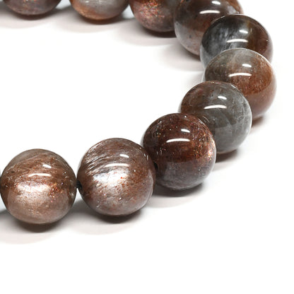 [限定販売] シルバーサンムーンストーン ブレスレット 11-11.5mm #SH114