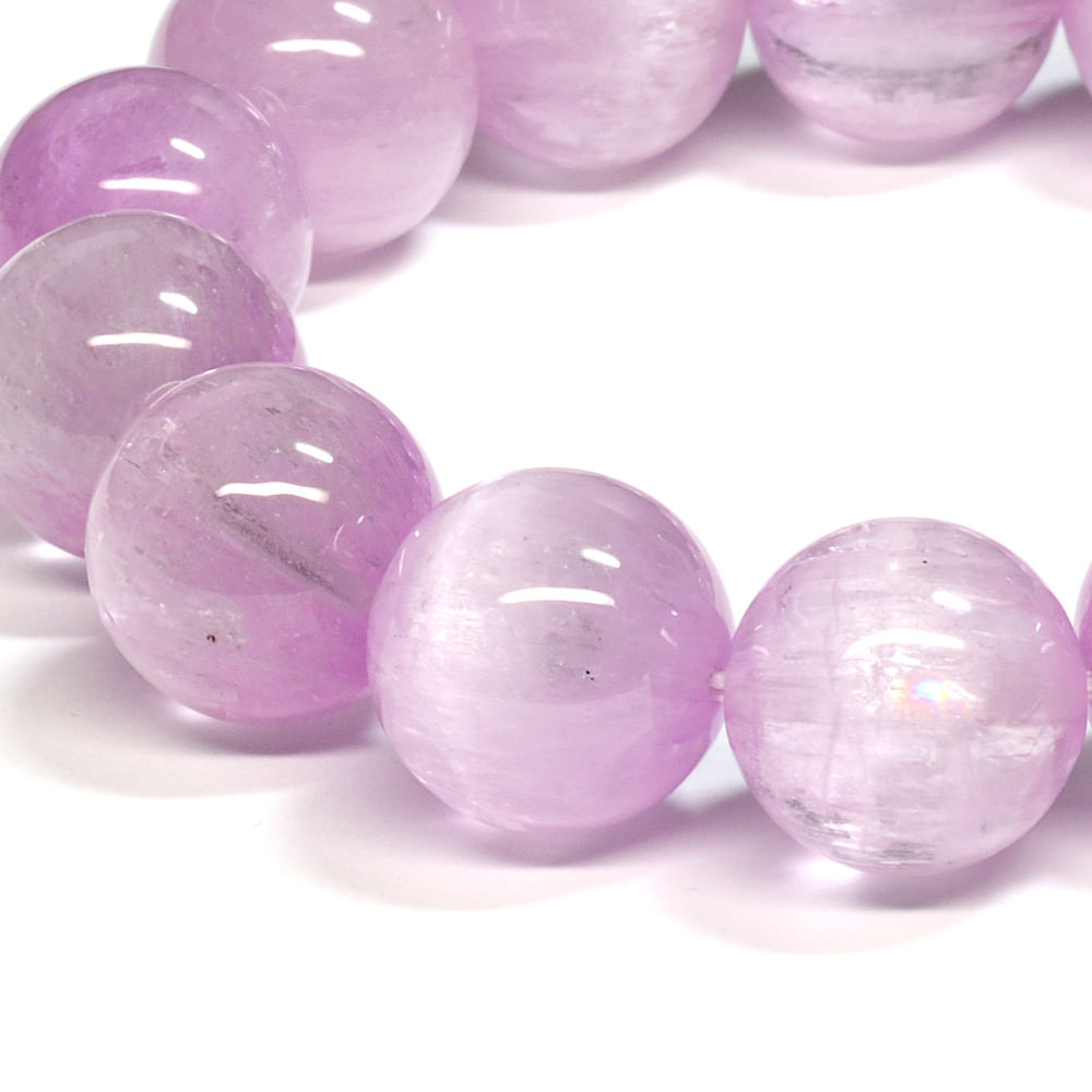 [限定販売] クンツァイト ブレスレット 14.5-15.5mm #SH115