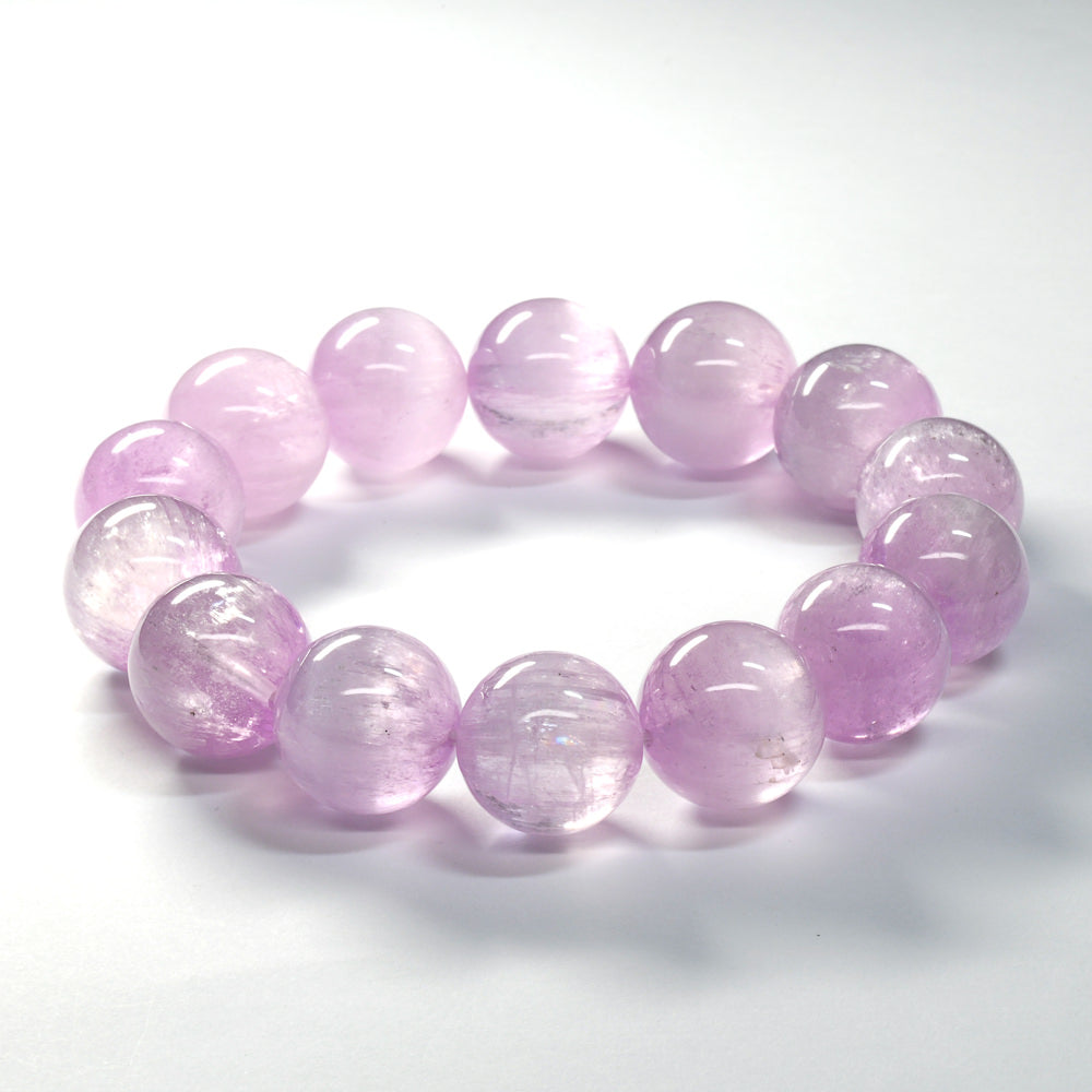[限定販売] クンツァイト ブレスレット 14.5-15.5mm #SH115