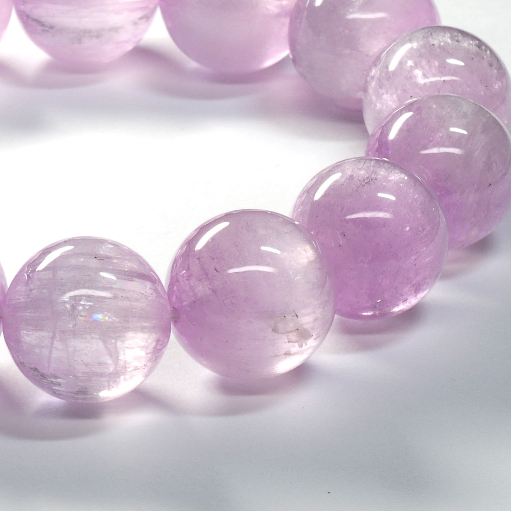 [限定販売] クンツァイト ブレスレット 14.5-15.5mm #SH115