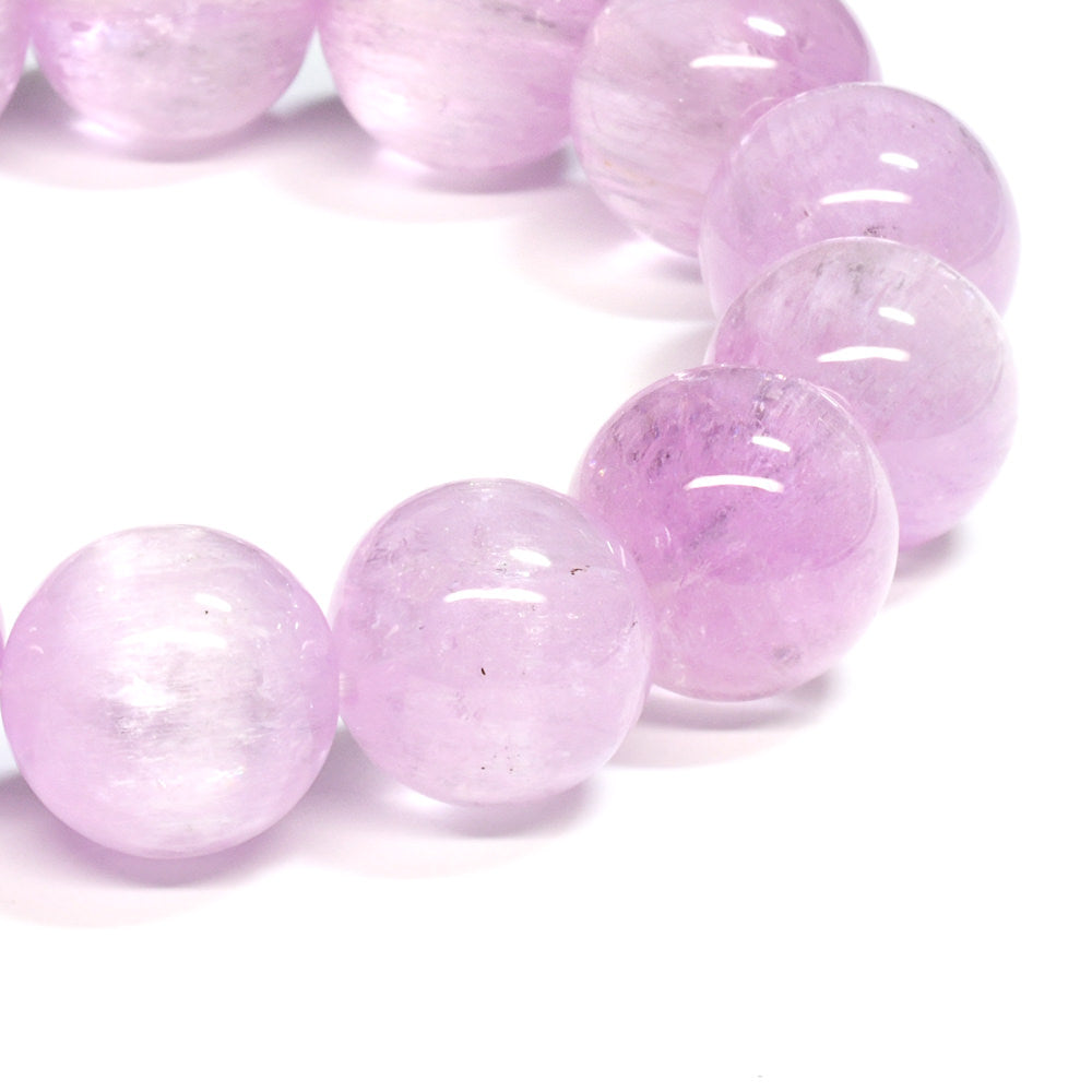 [限定販売] クンツァイト ブレスレット 14-14.5mm #SH116