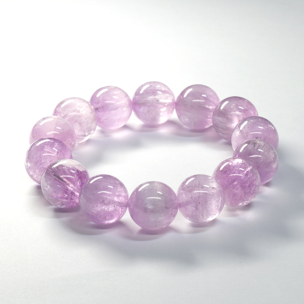 [限定販売] クンツァイト ブレスレット 14-14.5mm #SH116