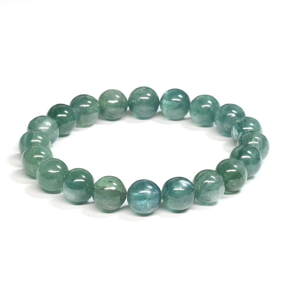 [限定販売] グリーンブルーカイヤナイト ブレスレット 9.5mm #SH120