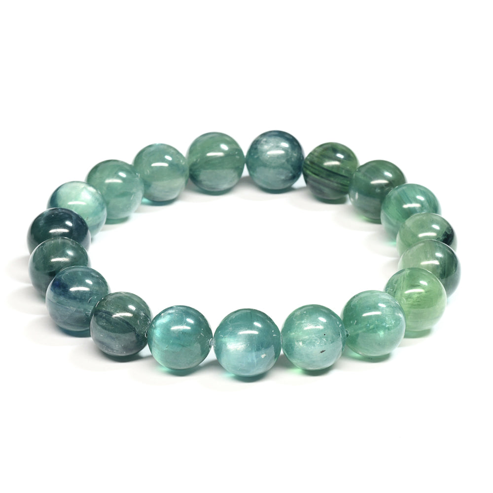 [限定販売] グリーンブルーカイヤナイト ブレスレット 10.5mm #SH121