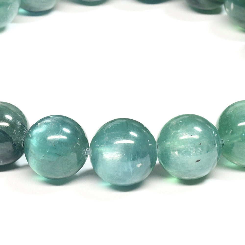 [限定販売] グリーンブルーカイヤナイト ブレスレット 10.5mm #SH121