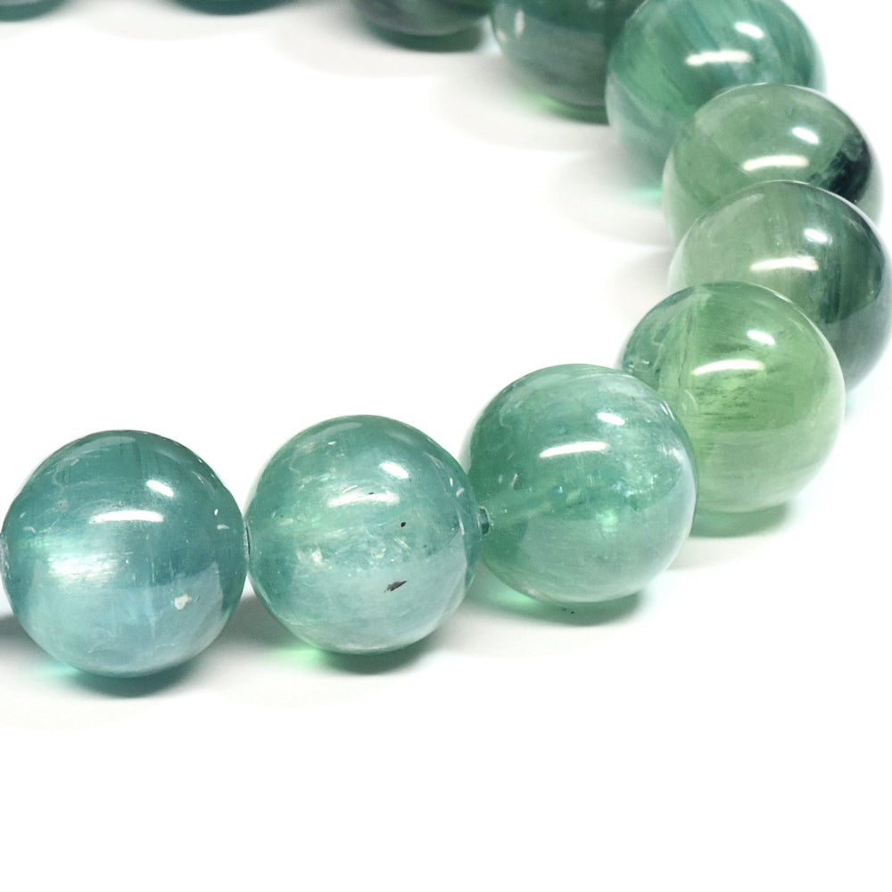 [限定販売] グリーンブルーカイヤナイト ブレスレット 10.5mm #SH121