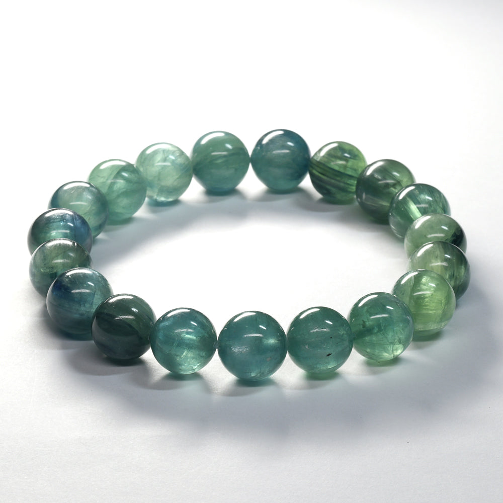 [限定販売] グリーンブルーカイヤナイト ブレスレット 10.5mm #SH121