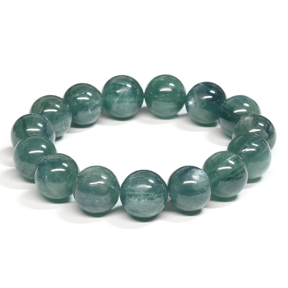 [限定販売] グリーンブルーカイヤナイト ブレスレット 13-13.5mm #SH122