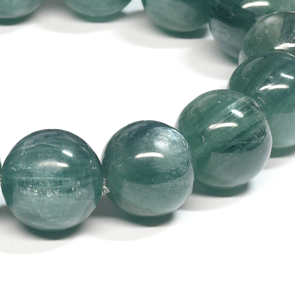[限定販売] グリーンブルーカイヤナイト ブレスレット 13-13.5mm #SH122