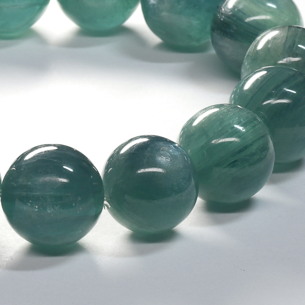 [限定販売] グリーンブルーカイヤナイト ブレスレット 13-13.5mm #SH122