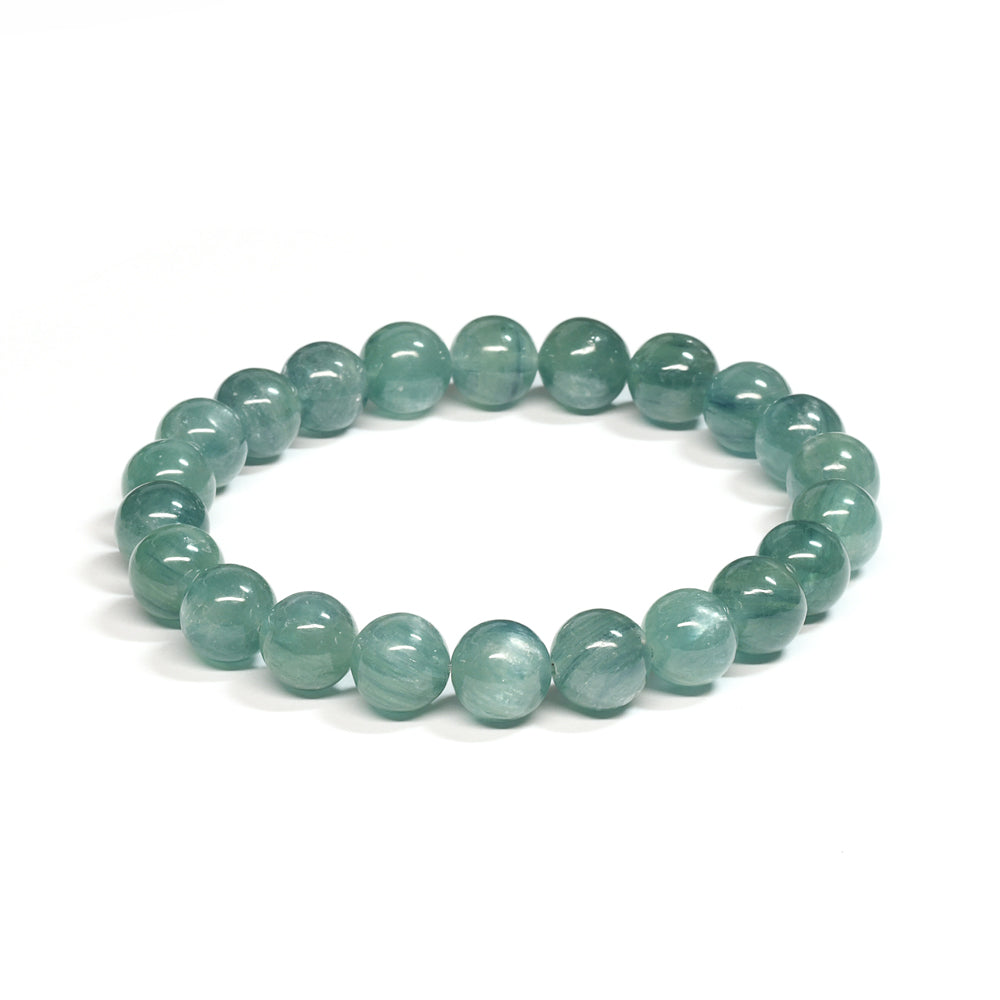 [限定販売] グリーンブルーカイヤナイト ブレスレット 8mm #SH123