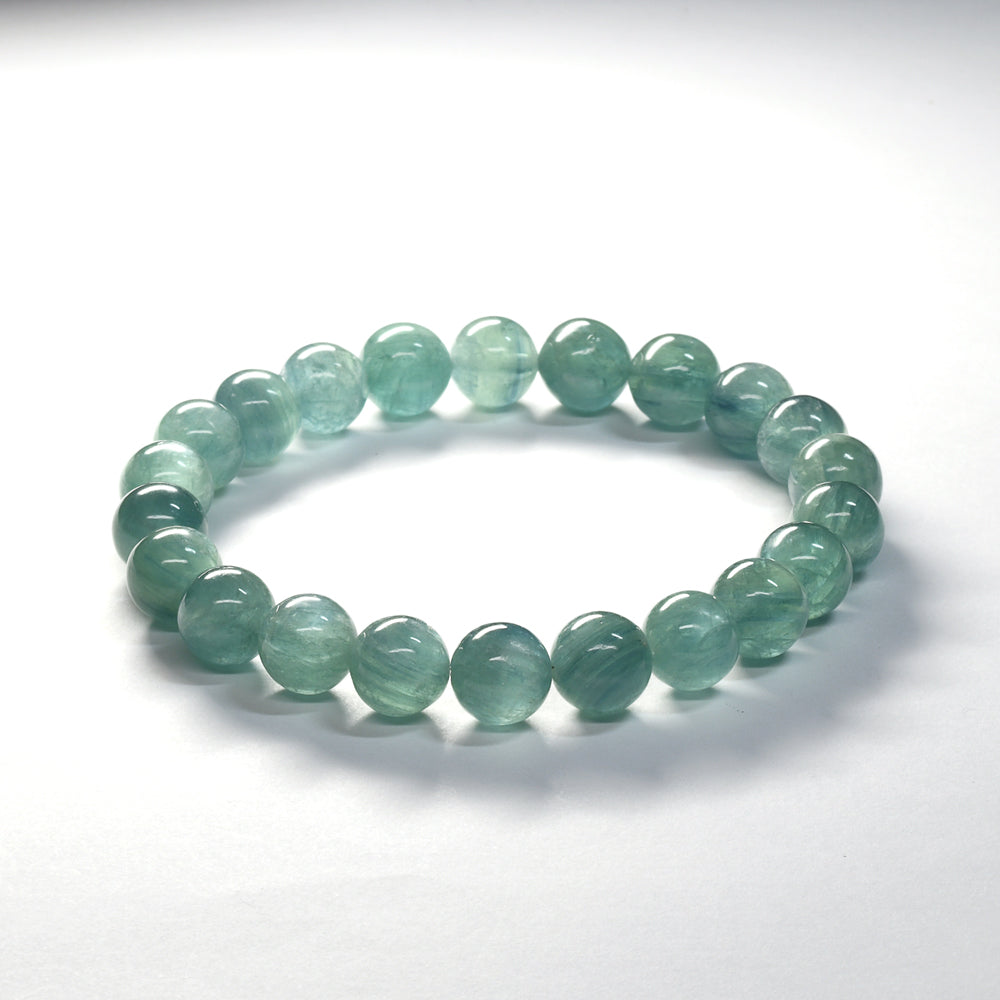 [限定販売] グリーンブルーカイヤナイト ブレスレット 8mm #SH123