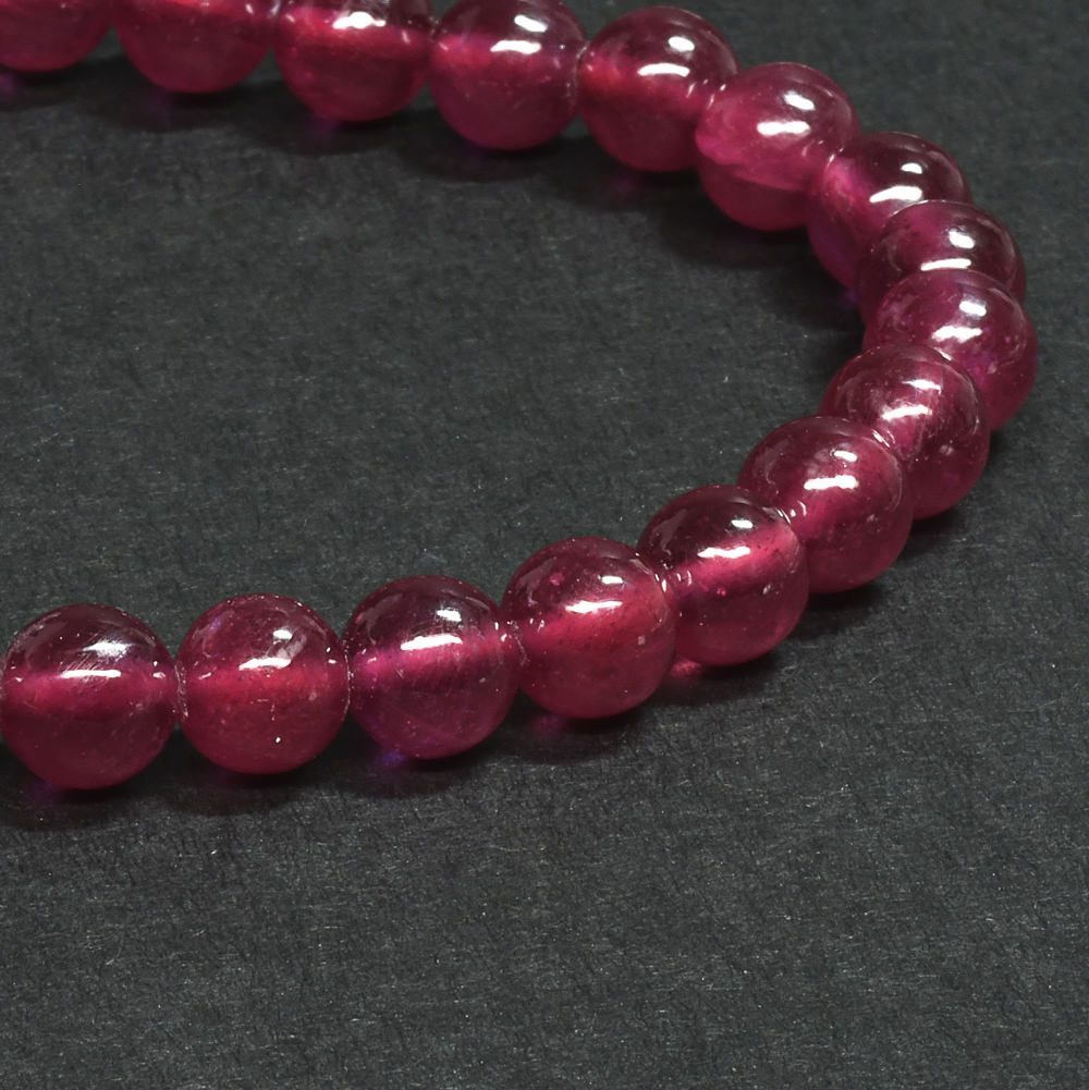 ルビー ブレスレット 7mm #SH530