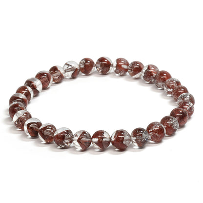 [限定販売] レッドファントムクォーツ ブレスレット 7.5-8mm #SH532
