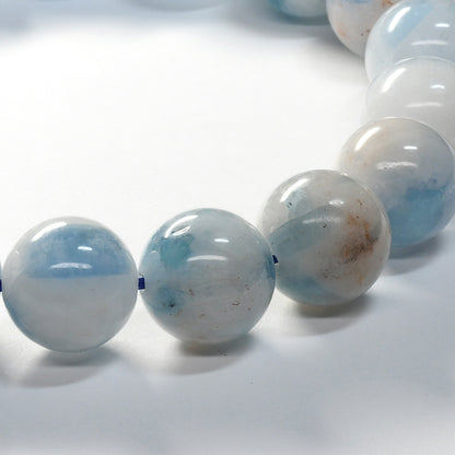 アクアマリンインクォーツ ブレスレット 12mm #SH541