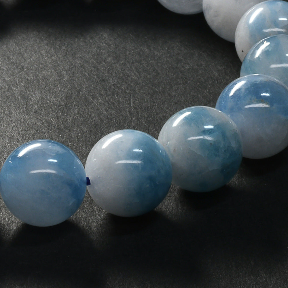 アクアマリンインクォーツ ブレスレット 12mm #SH541