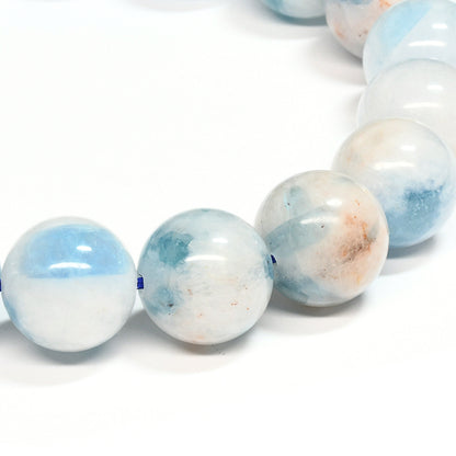 アクアマリンインクォーツ ブレスレット 12mm #SH541
