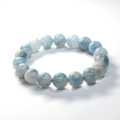 アクアマリンインクォーツ ブレスレット 10.5-11mm #SH542