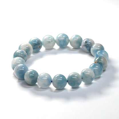アクアマリンインクォーツ ブレスレット 10.5-11mm #SH542
