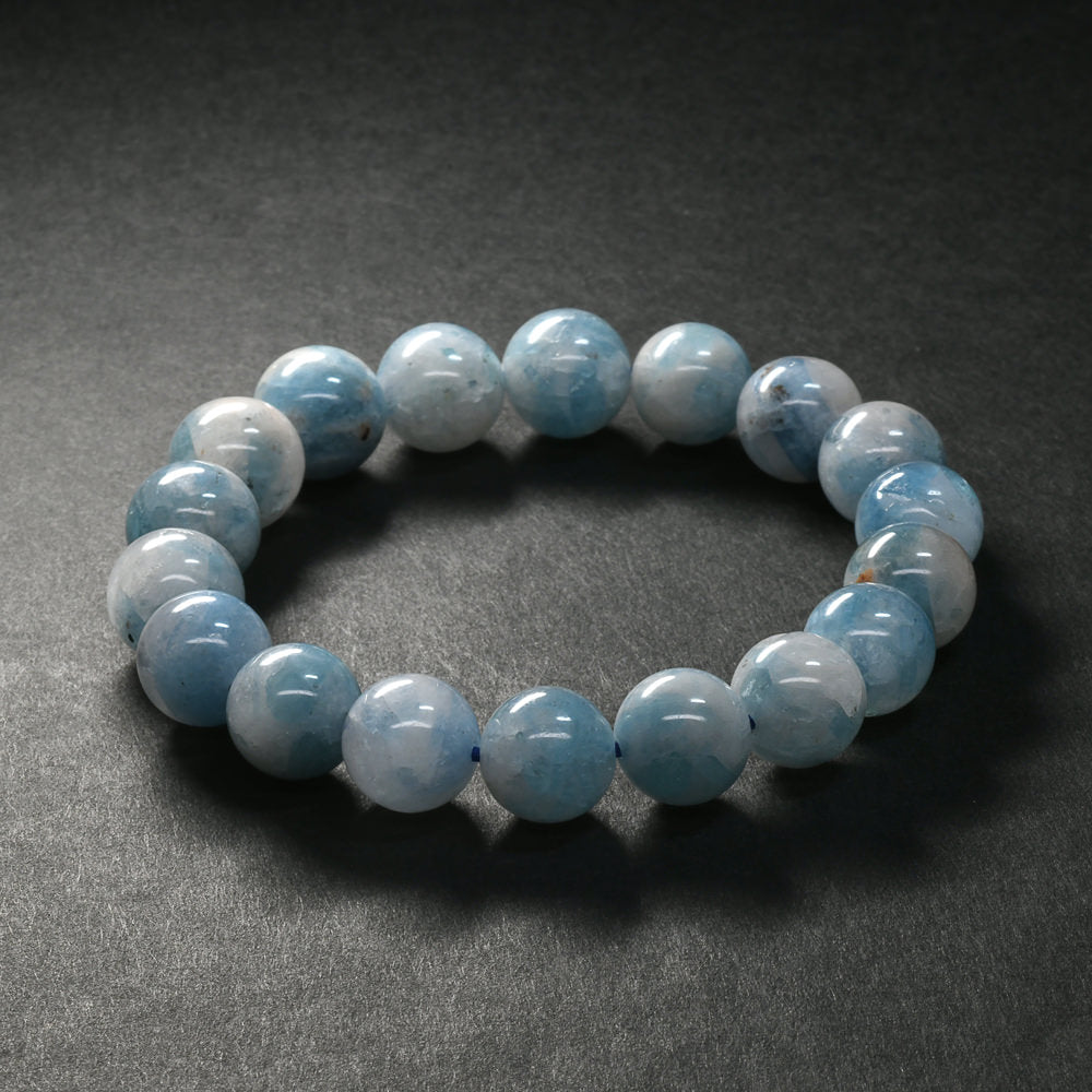 アクアマリンインクォーツ ブレスレット 10.5-11mm #SH542